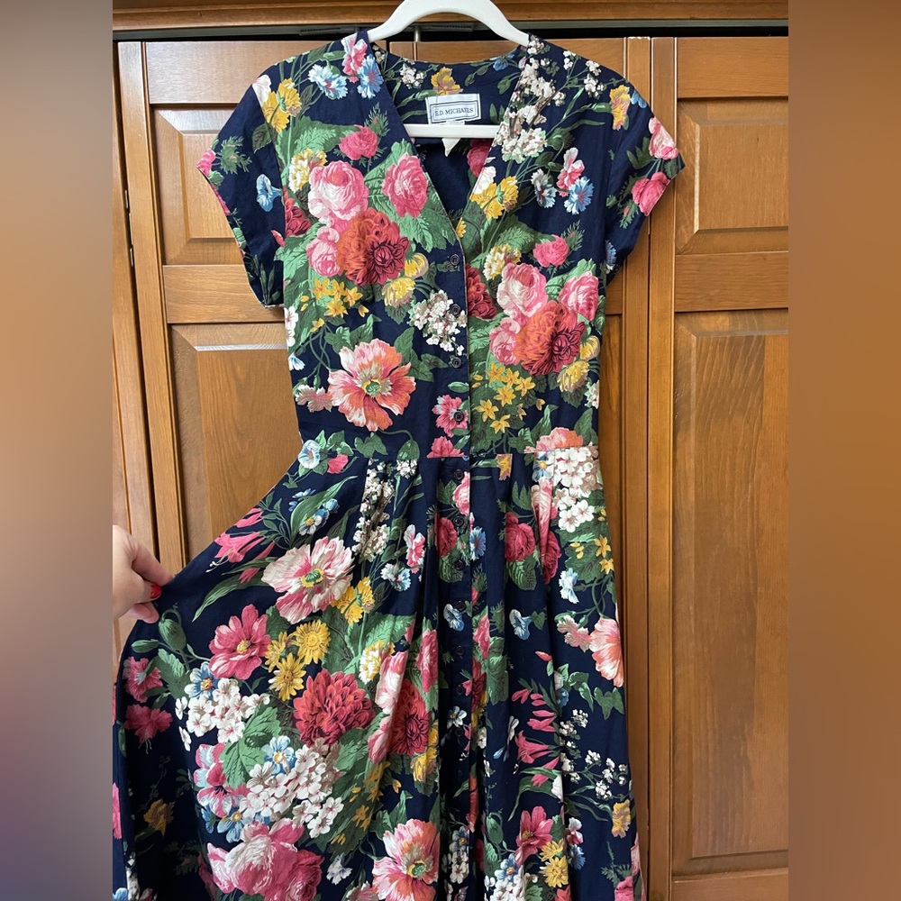 Floral Sundress by Ed Michaels | 90s VINTAGE